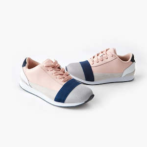 Clothing: Walnut Melbourne - Sports Luxe Sneaker - Pink Multi