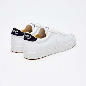 Superga - 2843 Club S Comfort Leather - Blue Navy/Beige