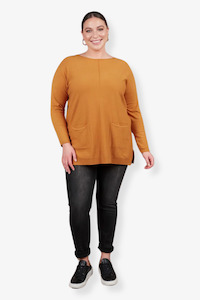 Eb & Ive - Alawa Knit - Ochre