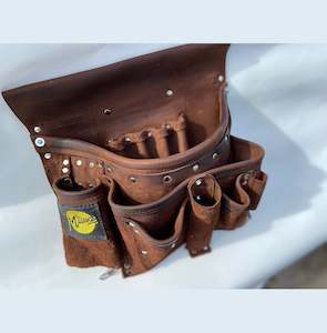 Leather or leather substitute goods: Commercial Electrical Toolbelt