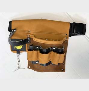 Leather or leather substitute goods: Classic Electrical Toolbelt