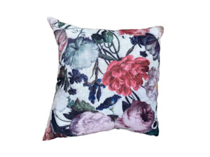 Cottage Garden Filled Cushion