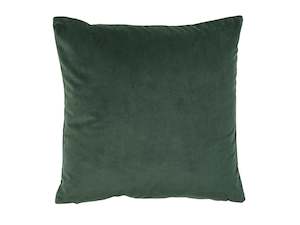 Cushion Cover: Velvet Cushion Cover 50x50cm - Forest