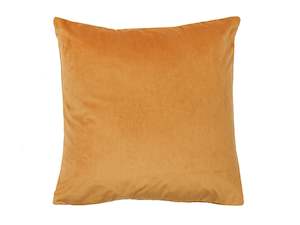 Super Soft Velvet Cushion Cover 50cm x 50cm - Old Gold