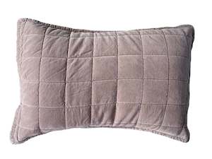 Winton Blush Quilted Pillow Case