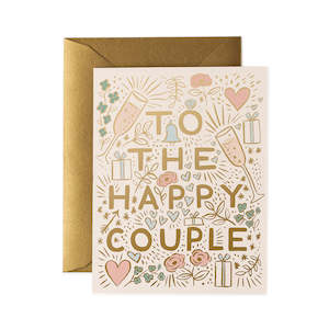 To the Happy Couple Greeting Card