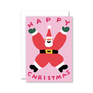 Stationery: Christmas Santa Greeting Card