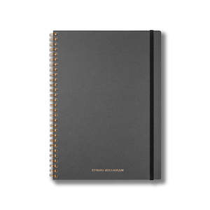 Spiral Bound Notebook Plain B5