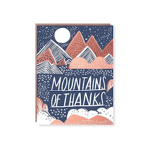 Stationery: Mountain Of Thanks