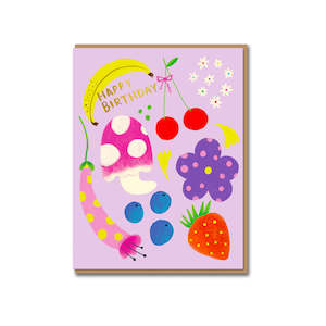 Juicy Fruit Greeting Card