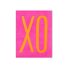 Stationery: XO Greeting Card