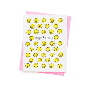 Stationery: Happy Birthday Faces