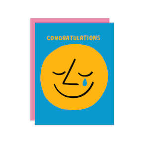 Congrats Tear Greeting Card