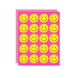 Stationery: Happy Faces Greeting Card