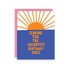 Brightest Birthday Greeting Card