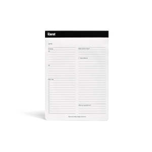 Stationery: Daily Action Pad A4