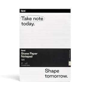 Stone Paper Notepad A4