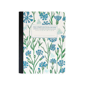 Stationery: Cornflower Large Notebook