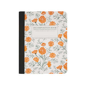 California Poppies Large Notebook