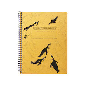 Stationery: King Penguins Large Spiral Notebook