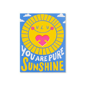 Stationery: Pure Sunshine Greeting Card