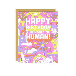 Stationery: Amazing Human Greeting Card