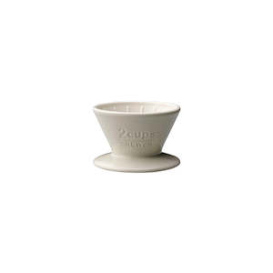 Stationery: SCS Porcelain Pourover Coffee Brewer 2 Cup