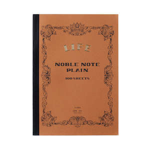 Noble Note A4 Notebook Plain