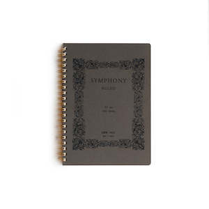 Stationery: Symphony A5 Notebook