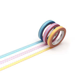 Line Washi Tape Set of 3