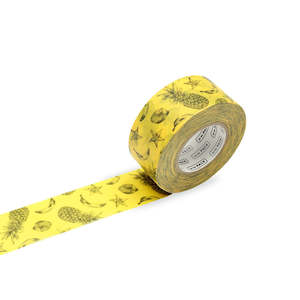 Yellow Fruits Washi Tape Single Roll