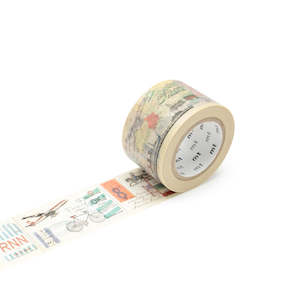 Stationery: Travel Way Washi Tape Single Roll