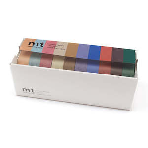 Muted Color Washi Tape Set of 10