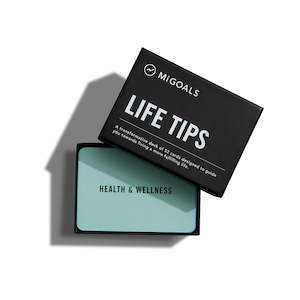 Life Tips Card Set