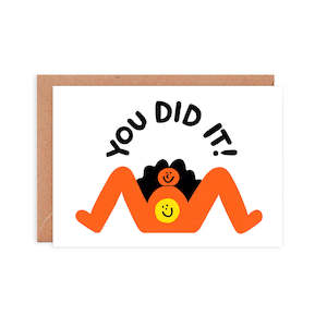 You Did It Greeting Card