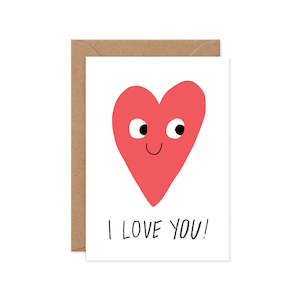 I Love You Greeting Card