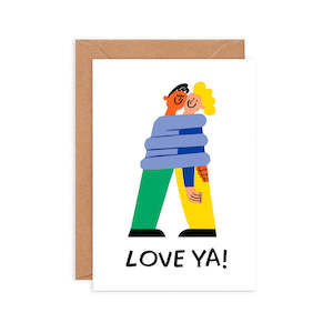 Love Ya Greeting Card