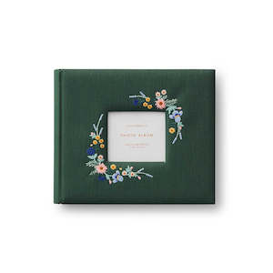 Stationery: Embroidered Heirloom Photo Album