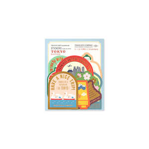 Traveler's Notebook Sticker Set Tokyo Limited Edition