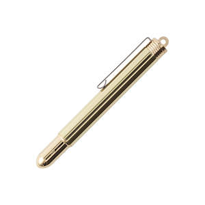 Stationery: Brass Rollerball Pen