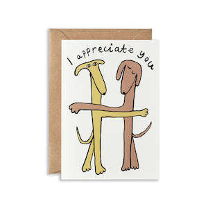 Stationery: I Appreciate You Greeting Card