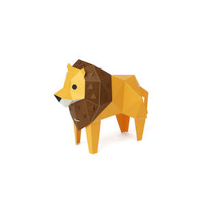 Lion 3D Paper Craft Kit