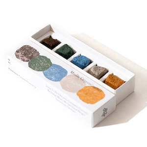 Handmade Mini Stone Crayon Set Coloured