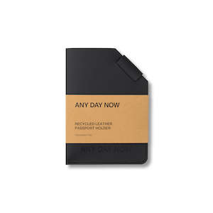 Recycled Leather Passport Holder