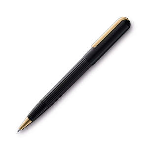 Stationery: Imporium Ballpoint Pen Black and Gold