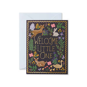 Stationery: Woodland Welcome Greeting Card