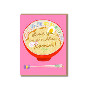 Ramen Love Greeting Card