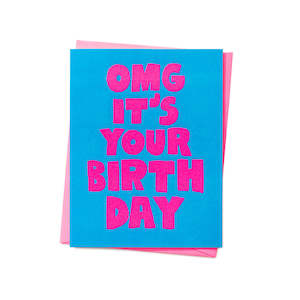 Stationery: OMG Birthday