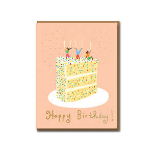 Confetti Cake Greeting Card