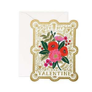 Stationery: Vintage Valentine Greeting Card